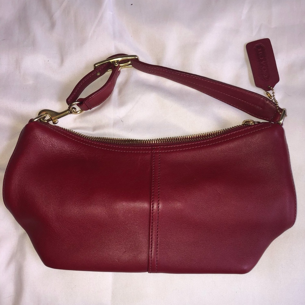 Red Coach bag